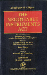 Bharat’s Negotiable Instruments Act by Bhashyam & Adiga